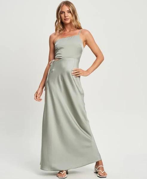 Calli - Women's Green Maxi Dresses - Lola Dress - Size 12 at The Iconic