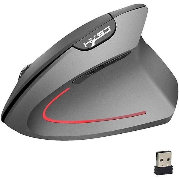 6D 2.4GHz 2400dpi Wireless Vertical Mouse Gaming Ergonomic Design