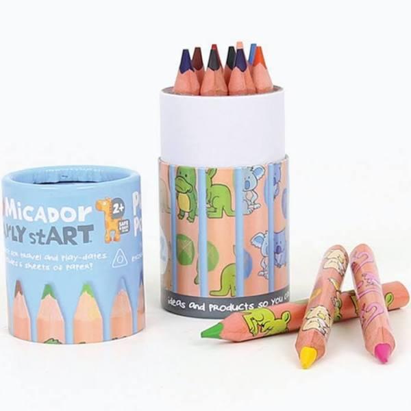 Triangle Pencil Purse Pack | 12 Pack | Micador