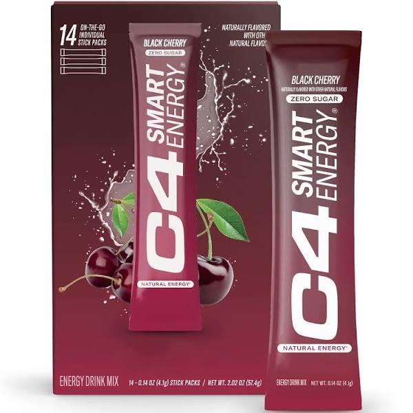 Cellucor C4 Smart Energy Sticks - 14 Stick Packs Black Cherry