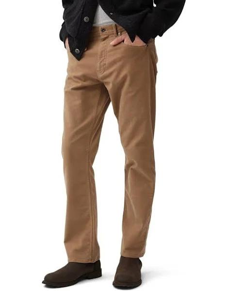 Rodd & Gunn Barters Relaxed Jean Regular Leg in Tussock Beige 30