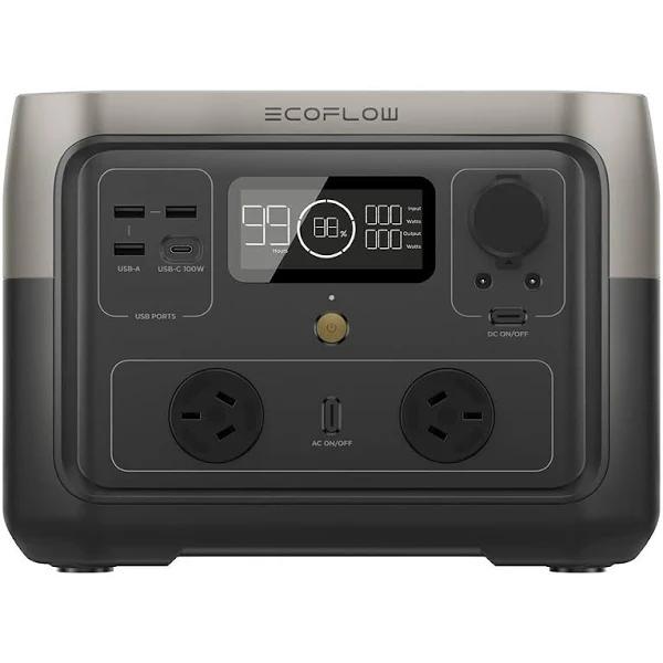 EcoFlow River 2 Max | 500W | 512Wh | 43Ah | Portable Power Station