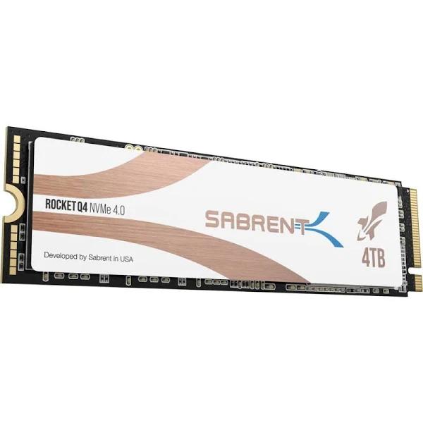 SABRENT Rocket Q4 4TB, M.2 2280, M-Key, PCIe 4.0 X4