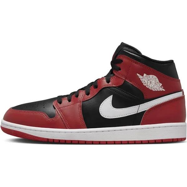 Jordan 1 Mid Men Shoes - Black - Size: 15 - Foot Locker