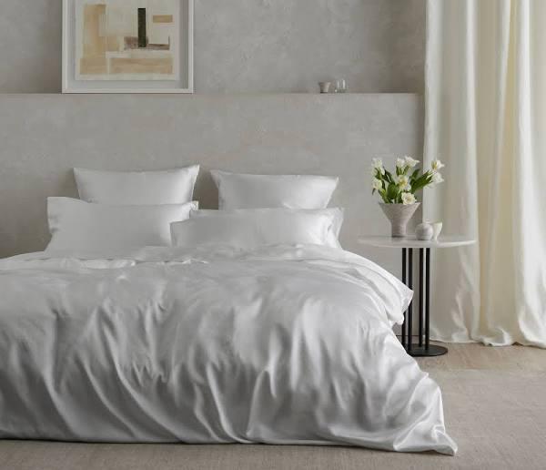 BeddingCo 100% Mulberry Silk Quilt Cover Set - Black - King - AfterPay & zipPay Available