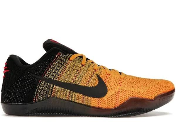 Nike Kobe 11 Elite Low 'Bruce Lee' Sneakers | Yellow | Men's Size 7.5