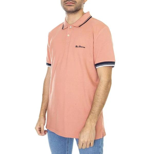 Ben Sherman M' Signature Polo Dark Pink Size M