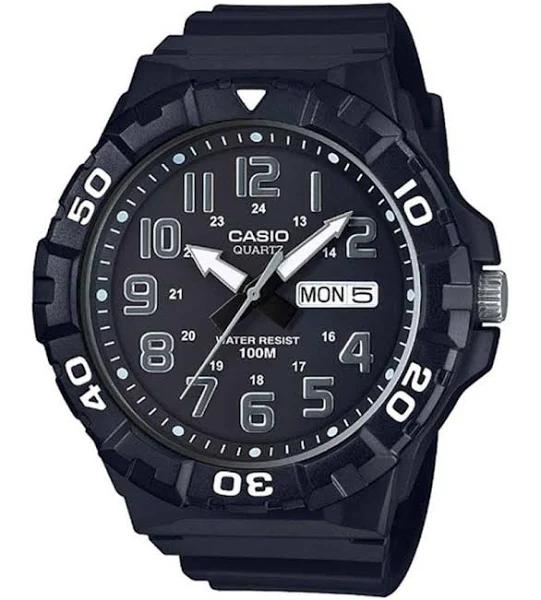 Casio MRW210H-1A Black Resin Mens Watch