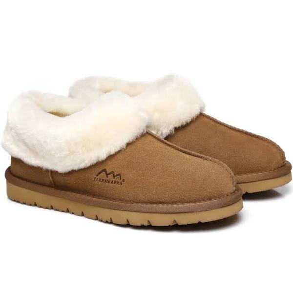 TARRAMARRA Premium Australian Sheepskin Ankle Unisex Slipper Homey