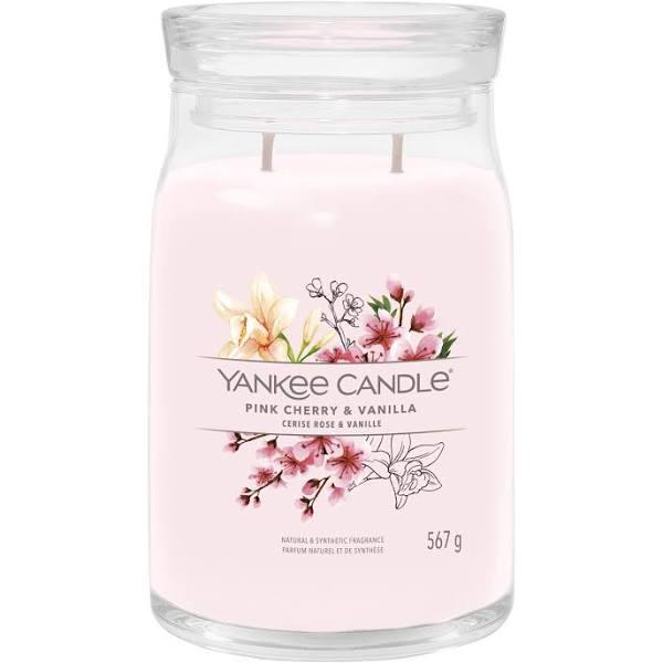 Yankee Candle Pink Cherry & Vanilla Signature Large Jar Candle