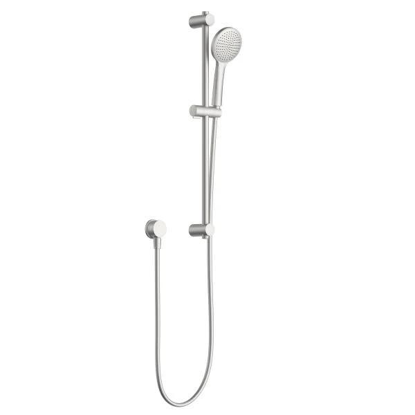 Clark Round II Rail Shower - Brushed Nickel