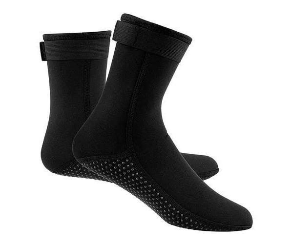 3mm Neoprene Wetsuit Socks Warm Scuba Diving Socks Winter Surfing Socks Thermal Anti Slip Boots For Spearfishing Swimming Rafting Snorkeling Sailing