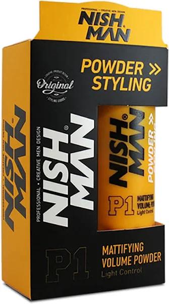 Nish Man Mattifying Hair Volume Powder 20g