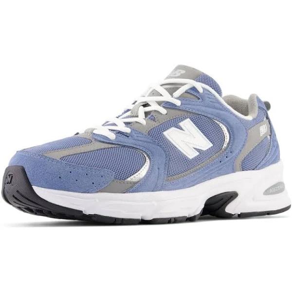 New Balance 530 Unisex Trainers, Size: 40.5, Blue/grey - Imitation leather/ textile