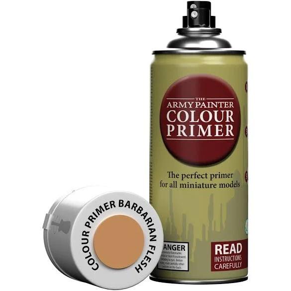 The Army Painter Colour Primer - Barbarian Flesh - 400ml Spray Paint