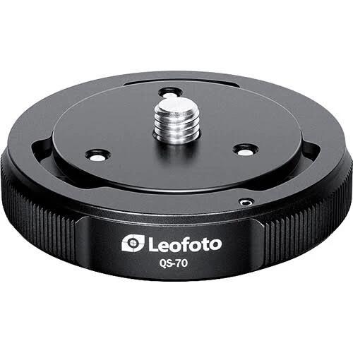 Leofoto QS-70 Quick-Link Tripod Head Quick Release Set with 4x Quick Release Plates 70mm, Detach Systems