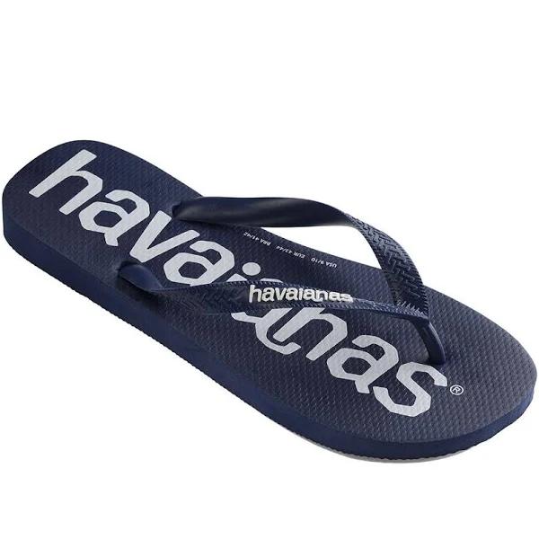 Havaianas Top Logomania Flip Flops - Navy Blue