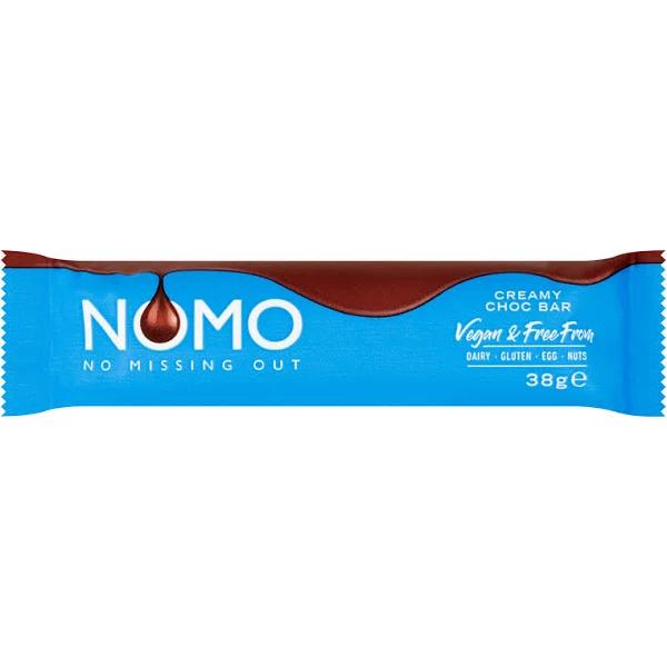 Nomo Creamy Choc Bar 38G