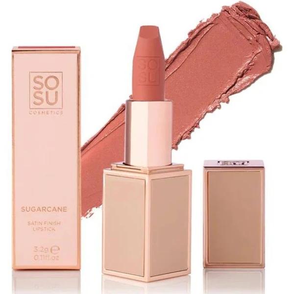 SOSU Cosmetics Matte Finish Lipstick Sugarcane