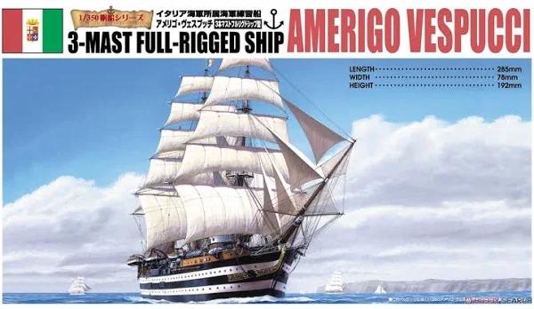 Aoshima 1/350 Amerigo Vespucci