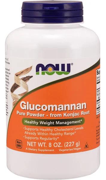 Now Foods Glucomannan Pure Powder 8 oz (227 g)