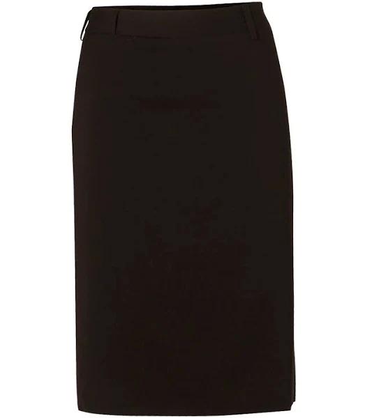 Raquel | Ladies Poly/Viscose Mid Length Pencil Skirt