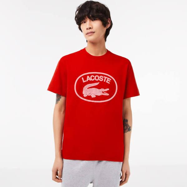 Men's Relaxed Fit Branded Cotton T-Shirt