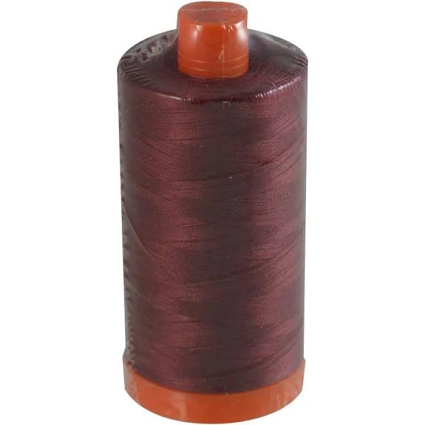 Aurifil Cotton Mako 2460 Dark Carmine Red Thread