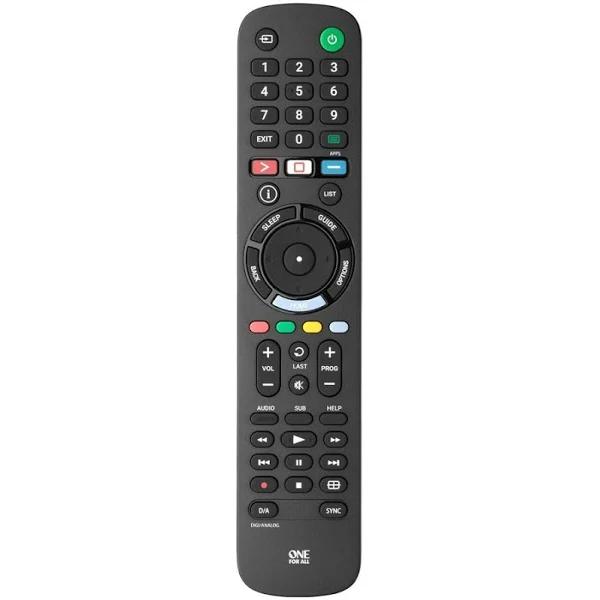 One For All Remote to Suit Sony TV With NET-TV - Jaycar