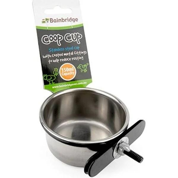 Bainbridge Coop Cup Stainless Steel with Clamp 150ml