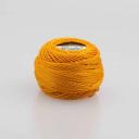 DMC Perle 5 Cotton #742 Light Tangerine Orange 10g Ball 45m