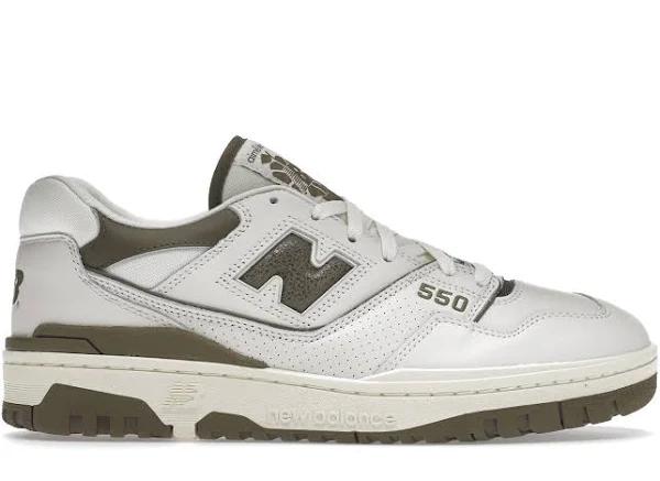 New Balance 550 'White Green' Mens Sneakers - Size 4.5