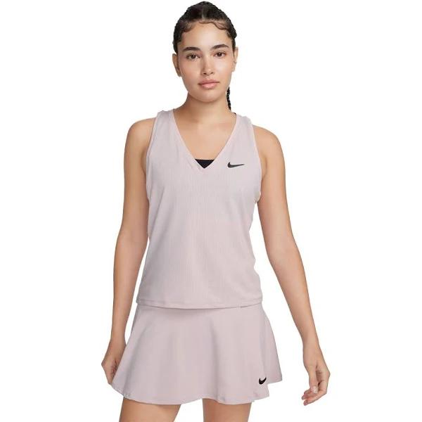 Nike Court Victory Women Tennis Tank - Platinum Violet/Black L