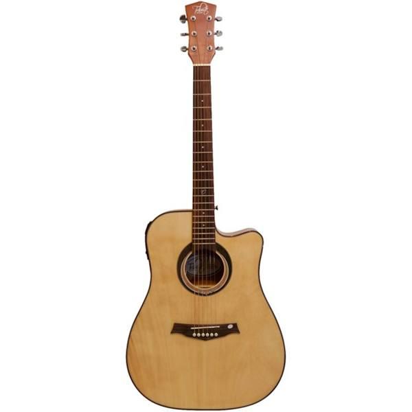 Tribute 39 Inch Acoustic Electric Guitar Cutaway w/Brass Steel Strings