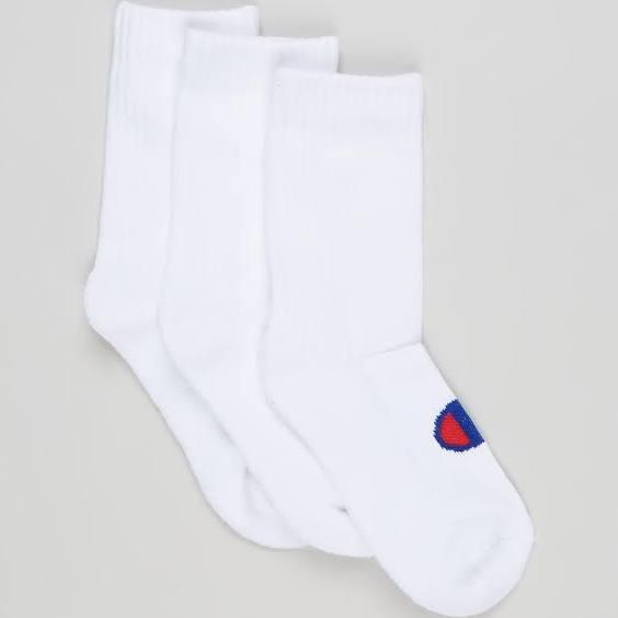 Champion Kids C Logo Crew Socks (3 Pack)