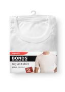 Bonds SP Original Raglan Tee 2 Pack White 16