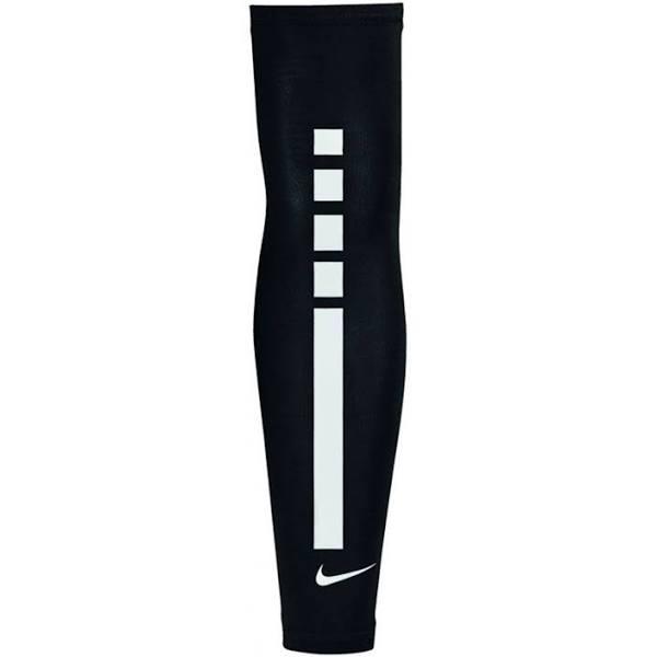 Nike Pro Elite Sleeve 2.0 Black White - L-XL