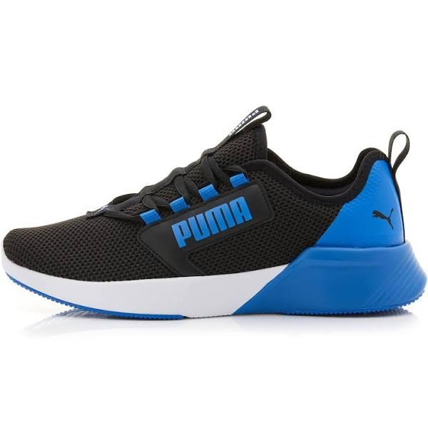 Retaliate Tongue Men's Running Shoes in Black/Future Blue/White, Size 9.5 by Puma