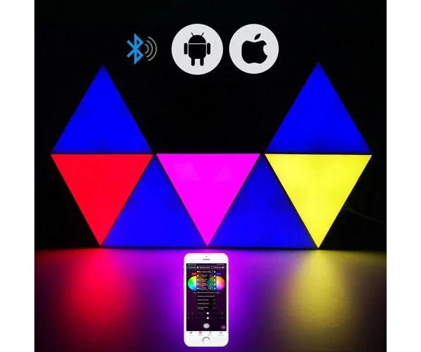 Triangle Wall Light LED Light Panels with Smart App Control - Wifi Control