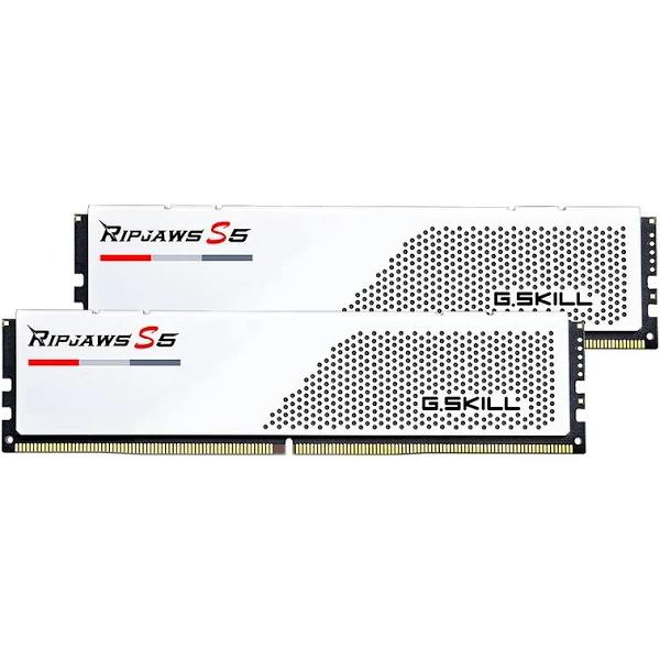 G.Skill F5-5200J4040A16GX2-RS5W DDR5 5200 MT/s/ 2 x 16GB/ 40-40-40-83/ 1.1V/ Ripjaws S5