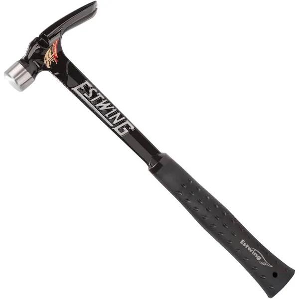 Estwing Ultra Series Hammer - 15 oz Rip Claw Framer with Smooth Face & Shock Reduction Grip - EB-15S