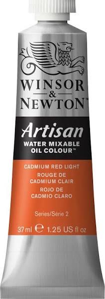 Winsor & Newton Artisan Water Mixable Oil 37ml Cadmium Red Light (S2)