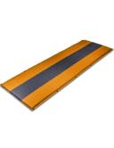 Bargene Double Self Inflating Mattress Sleeping Mat Air Bed Camping Hiking Joinable - Orange