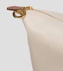 Longchamp - large Le Pliage shoulder bag - women - Polyamide - One Size - Neutrals