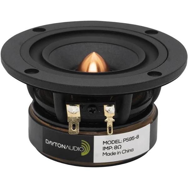 Dayton Audio PS95-8 3-1/2" Point Source Full Range Driver 8 Ohm