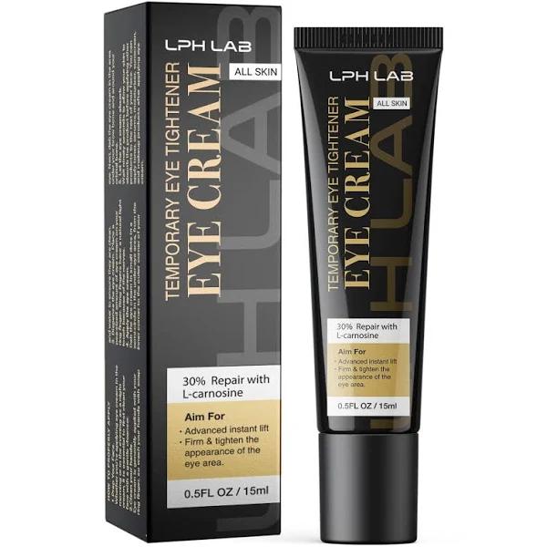 LPH Lab Temporary Eye Tightener Eye Cream, Instant Reduces Under-eye Bags, Dark Circles & Puffiness, Anti Ageing Fine Lines