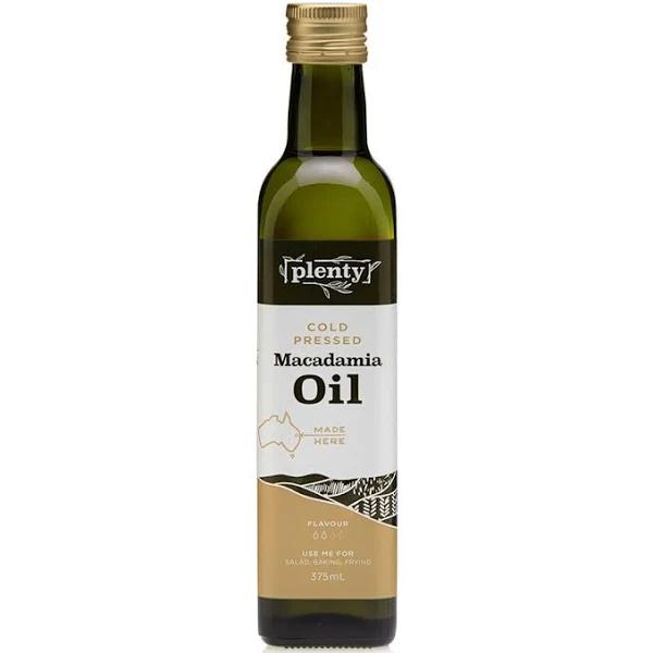 Plenty Cold Pressed Macadamia Oil 375ml