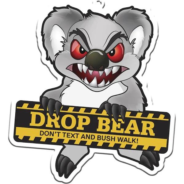 Myne Carded Air Freshener Drop Bear Ocean Breeze Scent 4402327