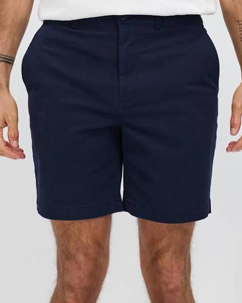 Staple Superior - Men's Navy Chino Shorts - Cooper Stretch Chino Shorts - Size 38 at The Iconic