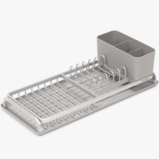 Brabantia Compact Dish Drying Rack Mid Grey